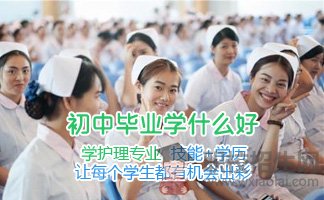 初中毕业学什么好